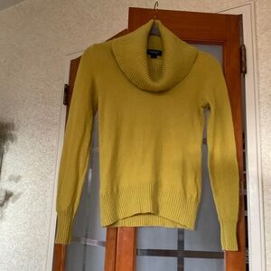 Cashmere cowl neck sweater